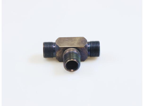 Fitting Pipe Branch Tee Male F Rørkobling, gren T-stykke, hann F 