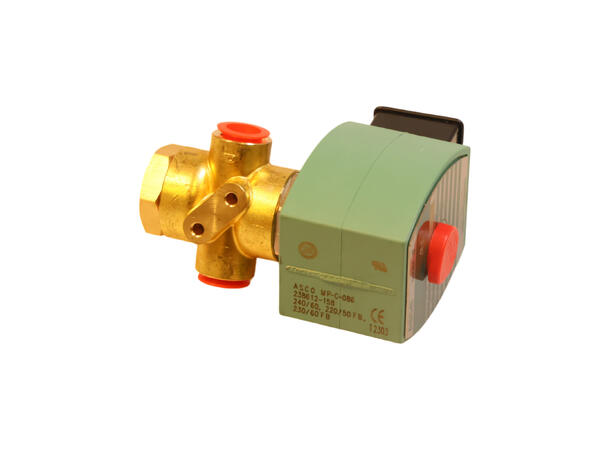 Valve Solenoid 3-W 1/4FPT Magnetventil 3-veis 1/4" FPT 