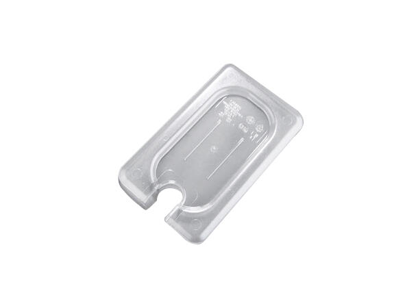GN Lid 1/9, Clear, With Cutout 