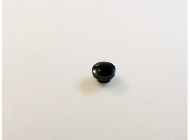 Knob Black 10-32 Female Insert Knot, svart, 10-32 hunninnsats 