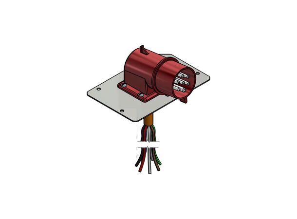 Power supply set for grillplug g 7 pole, 1xCEE 400V 