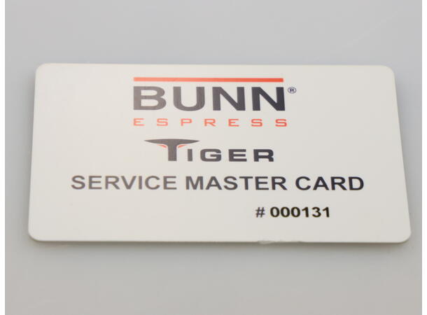 Service Master Card Tiger Bunn Service Master Card Tiger Bunn 
