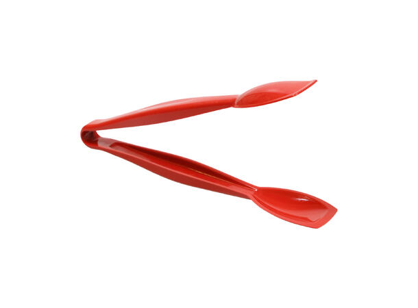 Tong, L240mm, Red, Plastic 