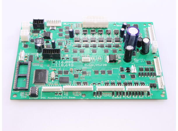 BWCO Control Board, Assy. BWCO kontrollkort, montasje 