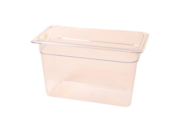 GN-Pan 1/3X200 Plastic Clear GN-panne 1/3 × 200, plast, klar 