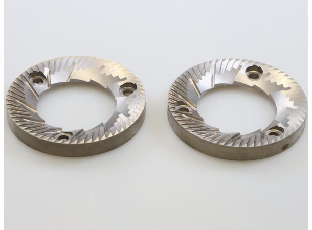 Pair of Burrs ø64, Left Grinder Knivpar (burrs) Ø64, venstre kvern 