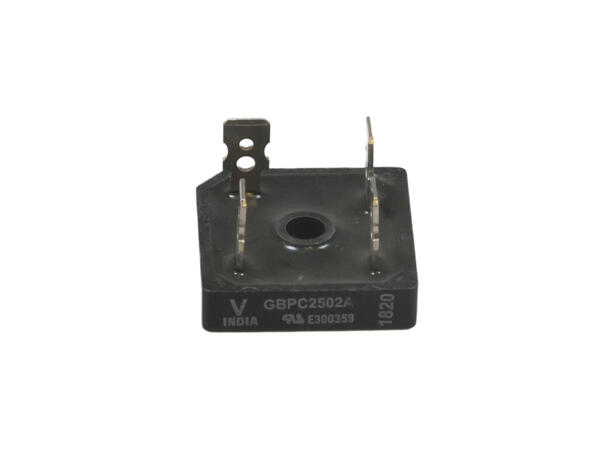 RECTIFIER,SINGLE PHASE BRIDGE,25A,200V Likeretter, enfase bro, 25 A, 200 V 