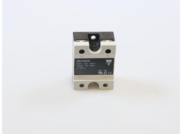 Relay Solid State 480V 25A DC Coil Solid state-relé 480 V 25 A DC spole 
