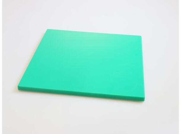 CUTTING BOARD 10"X10"X 1/2" (GREEN ) Skjærefjøl 10" × 10" × 1/2" (grønn) 
