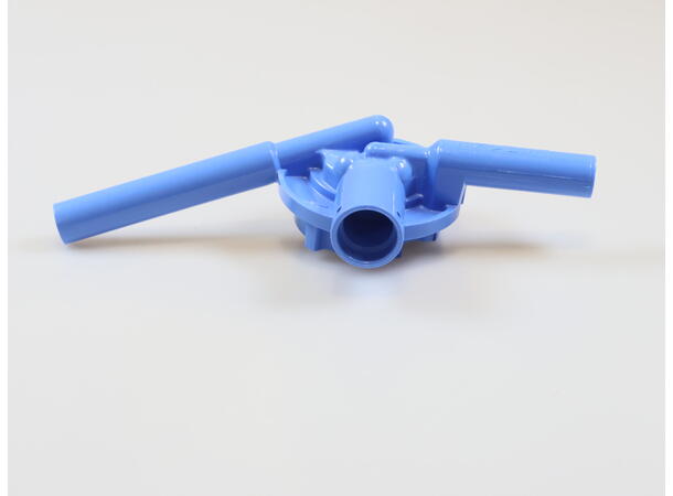 Adaptor Mix Inlet Shake Blue Adapter – mixinnløp – shake – blå 