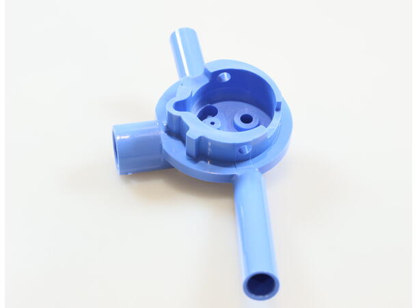 Adaptor Mix Inlet Shake Blue Adapter – mixinnløp – shake – blå 