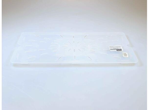 GN-drain shelf 1/1, PP L530xW3 GN-dreneringshylle 1/1, PP, L530 × B3 