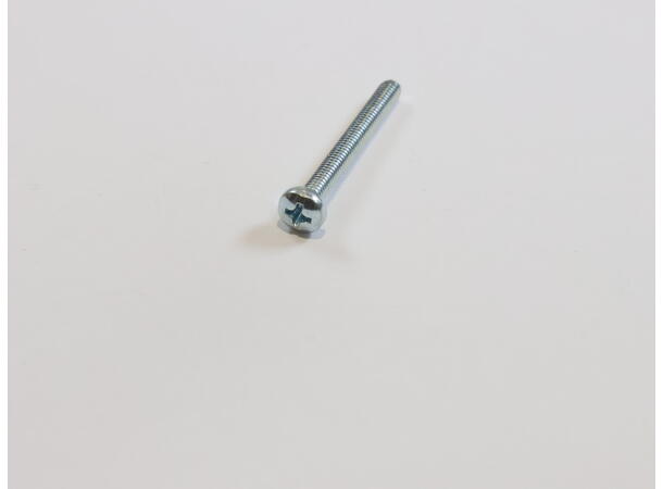 Oval Head Screw Phillips M4x35 