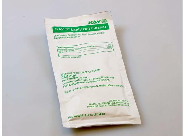 Sanitizer Kay 5 Sanitizer for shake /softis maskiner 