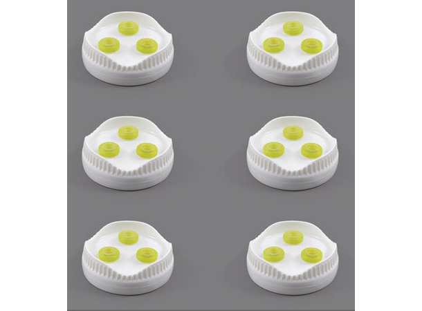 Dispensing Cap Triple Valve (P Pkg 6) 