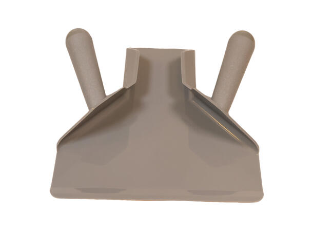 Fry Scoop, Plastic Dual Hand Frityrskje, plast, dobbel hånd 