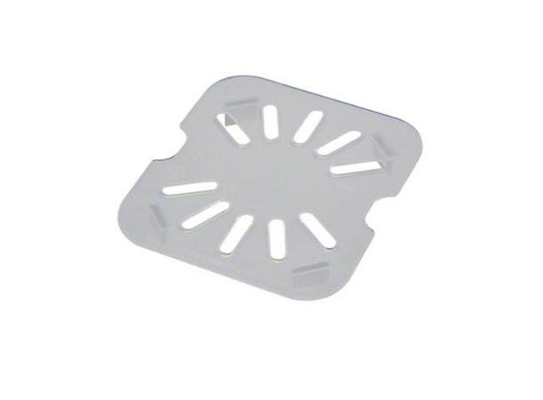 GN Drain Shelf 1/6 PP L120xW1106mm Transparent 