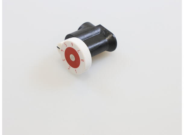 Air Regulator Red 0.0mm Luftregulator rød 0,0 mm 
