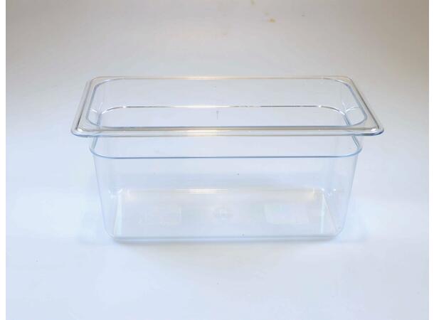 GN-Pan 1/3x150 plastic clear 