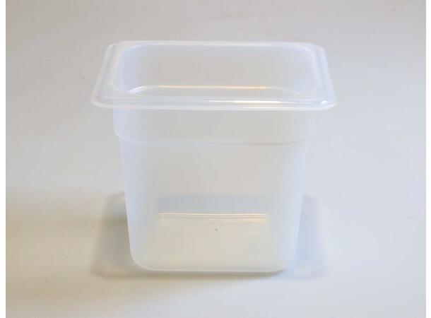GN-Pan 1/6X150 PP L176xw162xh1 150mm, Transparent 