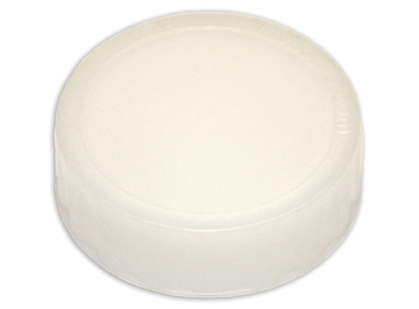 Cap, white, for FIFO squeeze bottle Kork, hvit, for FIFO-klemflaske 