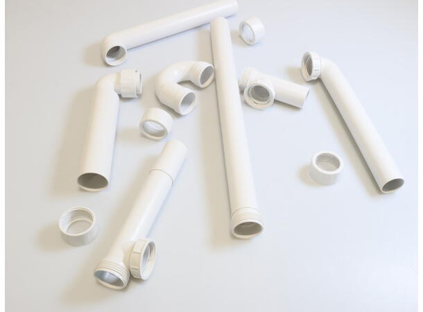 Drain Connection 3-Compartment Sink 