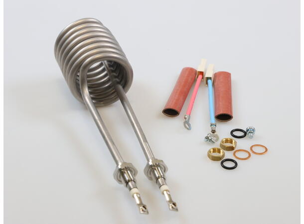 Heating Element 3.2kW, Assembly Varmeelement 3,2 kW, montasje 