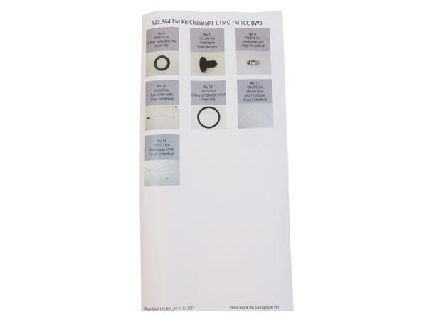 PM Kit BW3 CTMC TCC 50K12Mt. PM-sett BW3 CTMC TCC 50K12Mt. 