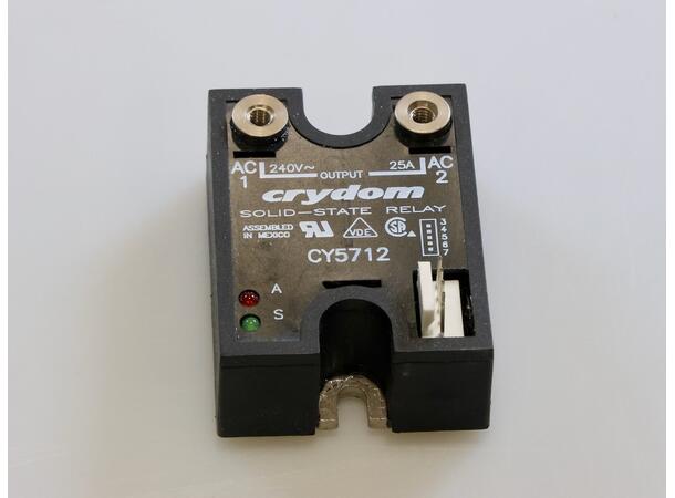 RELAY-SS 25A W/ALARM-240VAC Relé (solid state) 25 A med A. , 240 VAC 