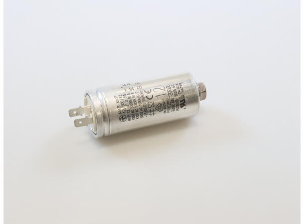 Capacitor 450/12µF with nut Kondensator 450/12 µF med mutter 
