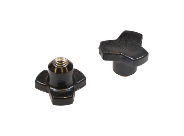 Nut Stud Black 1.00 Mutter for bolt, svart 1,00 