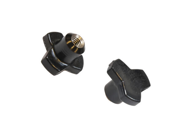Nut Stud Black 1.00 Mutter for bolt, svart 1,00 