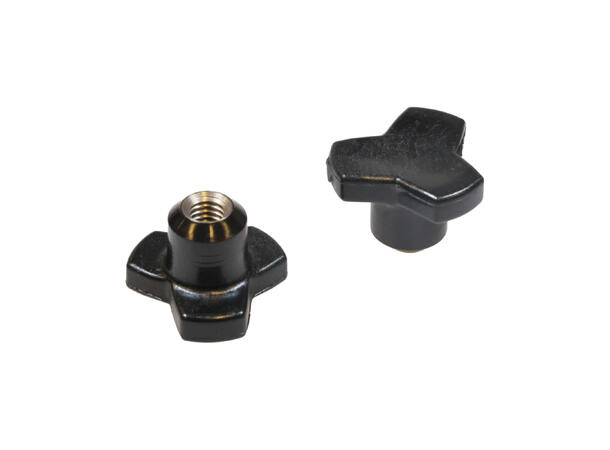 Nut Stud Black 1.00 Mutter for bolt, svart 1,00 