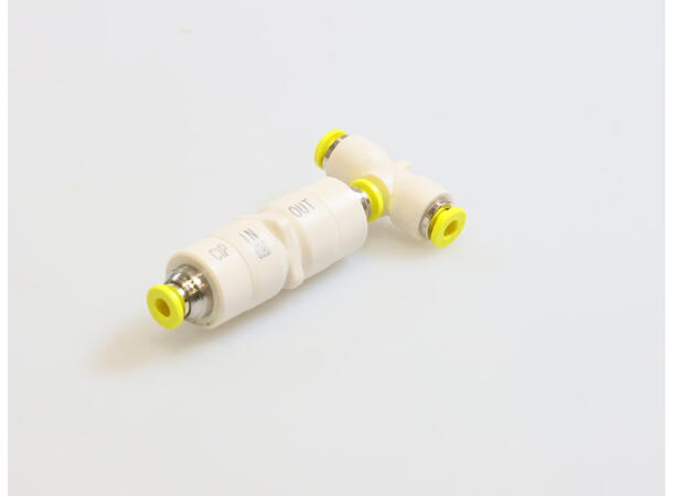 Check valve 4-4 t-coupling Tilbakeslagsventil 4-4 T-kobling 