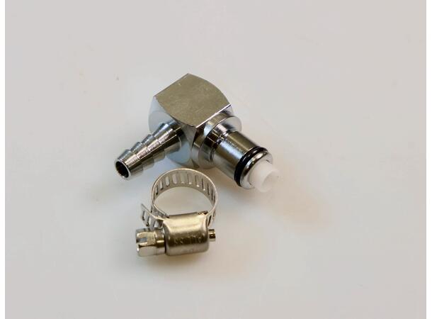 Connection elbow 1/4 soft clos sing 