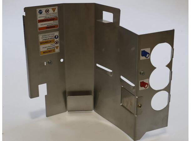 Cover hydralic assy Deksel hydraulikk, montasje 