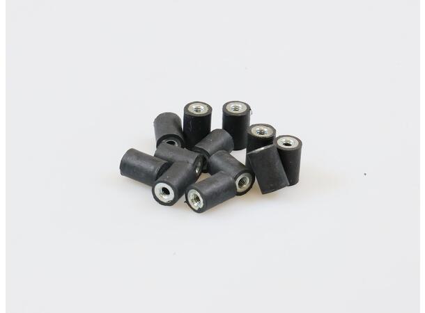 Cylindrical Buffer C-ø10x15-M4 4 (BW4c) 