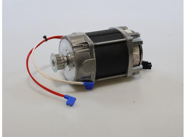 Grinder motor with pully 