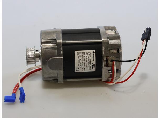 Grinder motor with pully 
