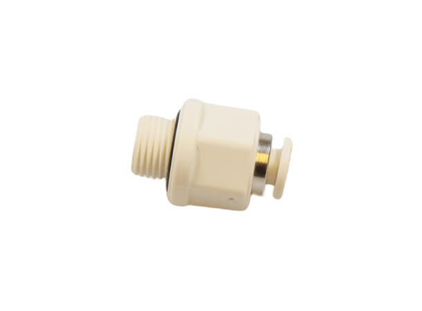 Straight connector 4-1/8 