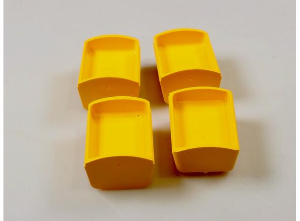 Portion Tray (pkg 4) Yellow 0,82 Oz 
