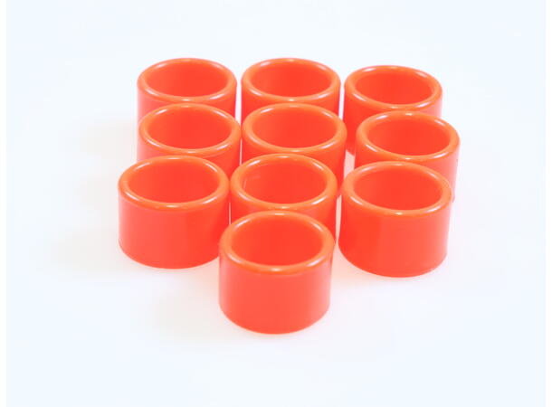 SLICON BAND ,RED( PKG 10 ) 
