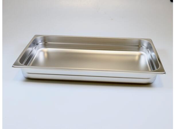GN-Pan 1/1X65mm, Stainless Steel 