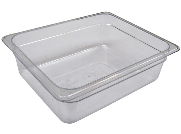 GN-Pan 1/2x100 265x325x100 mm Plastic clear 