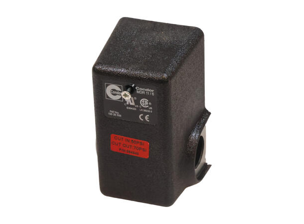 Switch Pressure 47-67 PSI 240V, 3HP Trykkbryter 47–67 PSI, 240 V, 3 HP 