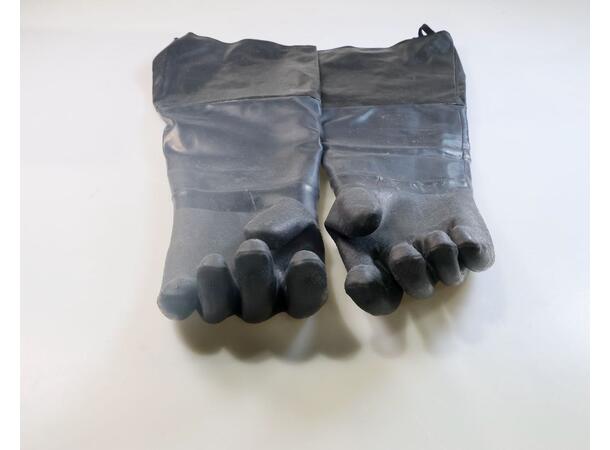 Gloves, Neroprene, Black, L660mm 
