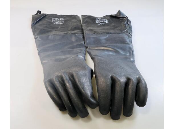 Gloves, Neroprene, Black, L660mm 
