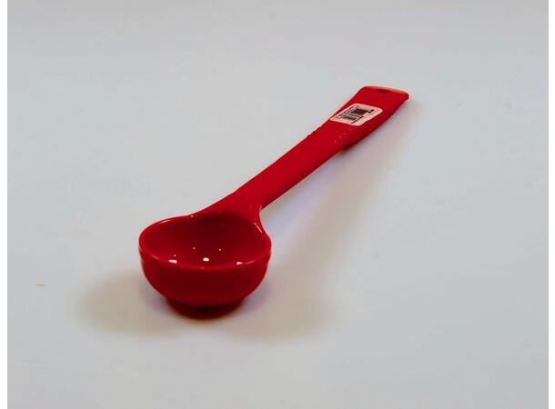 Ladle, 59ml, Red, (2oz), Perforated 