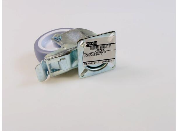 Caster, 75/23mm with Brake 