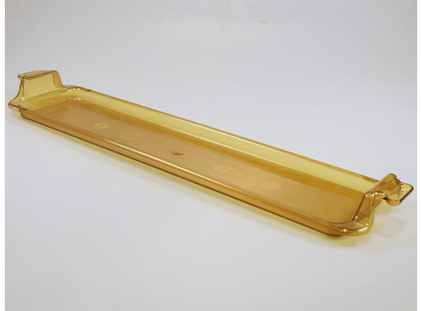 Crumb tray, amber, 1/3, L142xW649xH54mm 